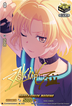 RAISE A SUILEN, MASKING  (V.2 - Special EX) - Dimensional Transcendence (Special EX) [DZ-BT03-EX33-S]