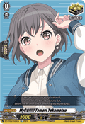MyGO!!!!! Tomori Takamatsu  (V.1 - Special EX) - Dimensional Transcendence (Special EX) [DZ-BT03-EX36]