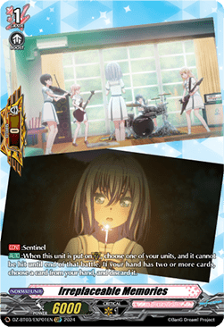 Irreplaceable Memories  (V.1 - Special EX) - Dimensional Transcendence (Special EX) [DZ-BT03-EXP01]