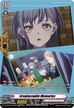 Irreplaceable Memories  (V.2 - Special EX) - Dimensional Transcendence (Special EX) [DZ-BT03-EXP02]
