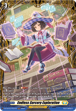 Endless Sorcery Exploration  (V.2 - Frame Rare) - Dimensional Transcendence (Frame Rare) [DZ-BT03-FR37]