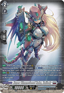 Super Dimensional Robo, Dailady  (V.3 - Silver Rare) - Dimensional Transcendence (Silver Rare) [DZ-BT03-SR21]
