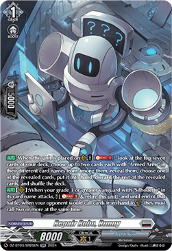 Repair Robo, Runny  (V.3 - Silver Rare) - Dimensional Transcendence (Silver Rare) [DZ-BT03-SR25]