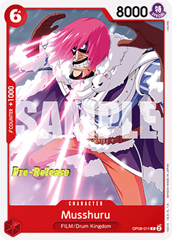 Musshuru (OP08-011) - Promos: Two Legends (Common) [OP08P-011]