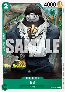 BB (OP08-035) - Promos: Two Legends (Common) [OP08P-035]