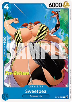 Sweetpea (OP08-048) - Promos: Two Legends (Common) [OP08P-048]