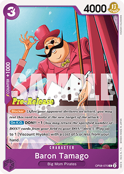 Baron Tamago (OP08-070) - Promos: Two Legends (Common) [OP08P-070]