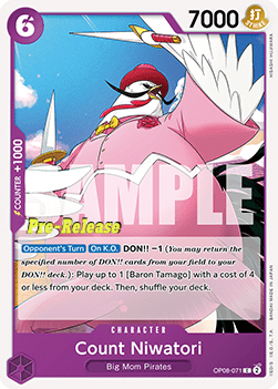 Count Niwatori (OP08-071) - Promos: Two Legends (Common) [OP08P-071]