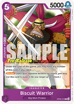 Biscuit Warrior (OP08-072) - Promos: Two Legends (Common) [OP08P-072]