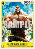 Mont Blanc Cricket (OP08-108) - Promos: Two Legends (Common) [OP08P-108]