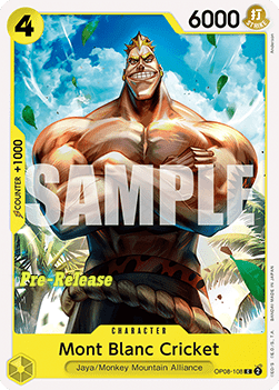 Mont Blanc Cricket (OP08-108) - Promos: Two Legends (Common) [OP08P-108]