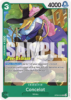 Concelot (OP08-024) - Promos: Two Legends (Uncommon) [OP08P-024]