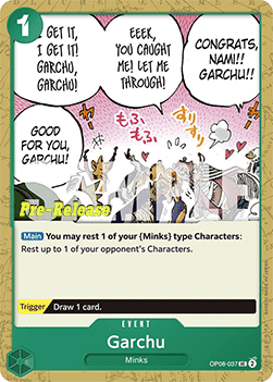 Garchu (OP08-037) - Promos: Two Legends (Uncommon) [OP08P-037]