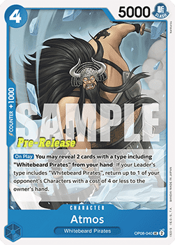 Atmos (OP08-040) - Promos: Two Legends (Uncommon) [OP08P-040]