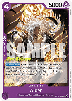 Alber (OP08-059) - Promos: Two Legends (Uncommon) [OP08P-059]