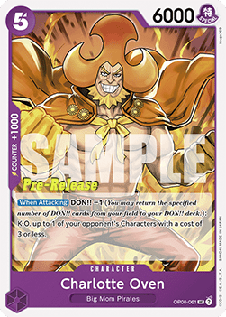 Charlotte Oven (OP08-061) - Promos: Two Legends (Uncommon) [OP08P-061]