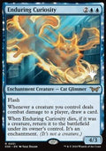 Enduring Curiosity (V.2) - Duskmourn: House of Horror: Promos (Rare) [PDSK-51]