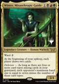 Winter, Misanthropic Guide (V.2) - Duskmourn: House of Horror: Promos (Rare) [PDSK-240]