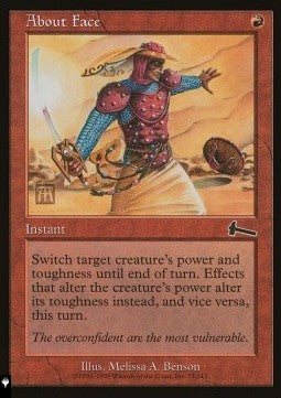 About Face - Mystery Booster 2 (Common) [MB2-73]