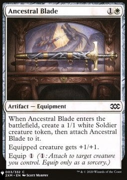 Ancestral Blade - Mystery Booster 2 (Common) [MB2-3]