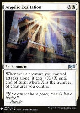 Angelic Exaltation - Mystery Booster 2: Reprints from Across Magic's History (Uncommon)