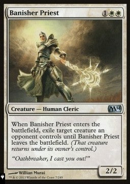 Banisher Priest - Mystery Booster 2: Reprints from Across Magic's History (Uncommon)