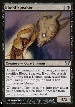 Blood Speaker - Mystery Booster 2: Reprints from Across Magic's History (Uncommon)