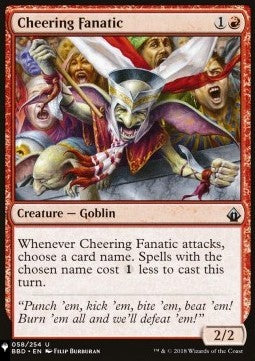 Cheering Fanatic - Mystery Booster 2: Reprints from Across Magic's History (Uncommon)