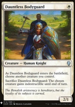 Dauntless Bodyguard - Mystery Booster 2: Reprints from Across Magic's History (Uncommon)