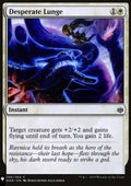Desperate Lunge - Mystery Booster 2: Reprints from Across Magic's History (Common)