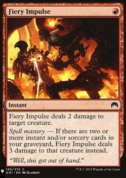 Fiery Impulse - Mystery Booster 2: Reprints from Across Magic's History (Common)