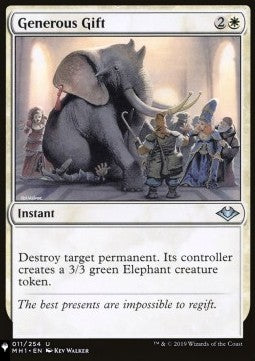 Generous Gift - Mystery Booster 2: Reprints from Across Magic's History (Uncommon)