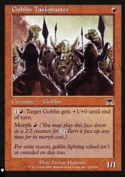 Goblin Taskmaster - Mystery Booster 2: Reprints from Across Magic's History (Common)