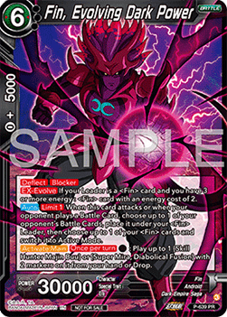 Fin, Evolving Dark Power (V.1 - Promo) - Promos (Promo) [P-639]