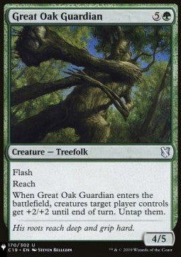 Great Oak Guardian - Mystery Booster 2: Reprints from Across Magic's History (Uncommon)