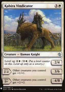 Kabira Vindicator - Mystery Booster 2: Reprints from Across Magic's History (Uncommon)