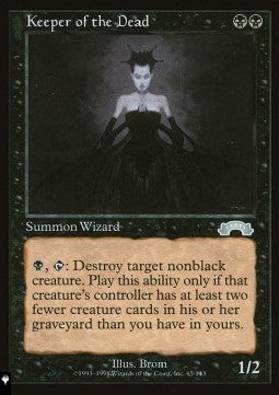 Keeper of the Dead - Mystery Booster 2: Reprints from Across Magic's History (Uncommon)