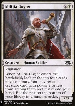 Militia Bugler - Mystery Booster 2: Reprints from Across Magic's History (Common)
