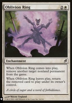 Oblivion Ring - Mystery Booster 2: Reprints from Across Magic's History (Common)