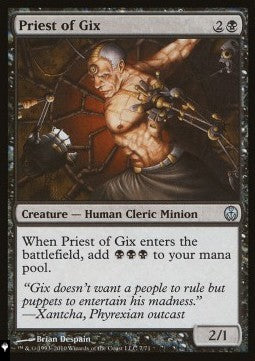 Priest of Gix - Mystery Booster 2: Reprints from Across Magic's History (Uncommon)