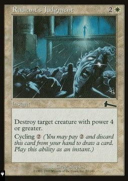 Radiant's Judgment - Mystery Booster 2: Reprints from Across Magic's History (Common)