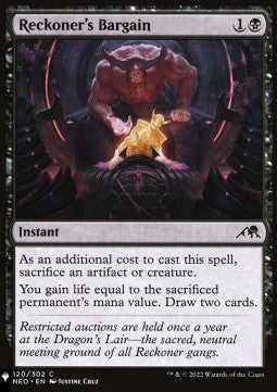 Reckoner's Bargain - Mystery Booster 2: Reprints from Across Magic's History (Common)