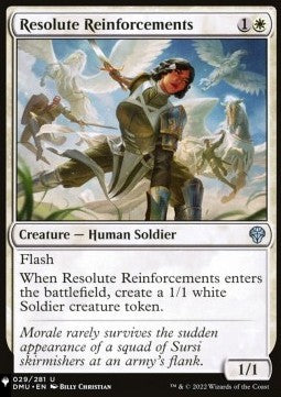 Resolute Reinforcements - Mystery Booster 2: Reprints from Across Magic's History (Uncommon)