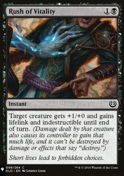 Rush of Vitality - Mystery Booster 2: Reprints from Across Magic's History (Common)
