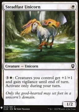 Steadfast Unicorn - Mystery Booster 2: Reprints from Across Magic's History (Common)