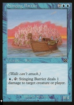 Stinging Barrier - Mystery Booster 2: Reprints from Across Magic's History (Common)