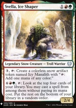 Svella, Ice Shaper - Mystery Booster 2: Reprints from Across Magic's History (Uncommon)