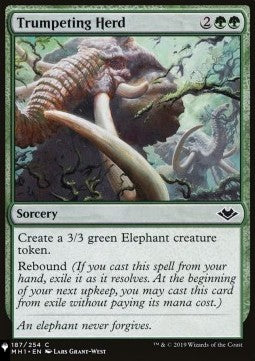Trumpeting Herd - Mystery Booster 2: Reprints from Across Magic's History (Common)