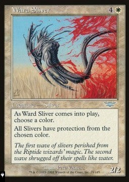 Ward Sliver - Mystery Booster 2: Reprints from Across Magic's History (Uncommon)