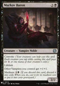 Markov Baron - Mystery Booster 2: Reprints from Across Magic's History (Uncommon)